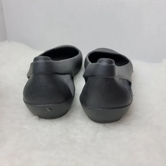 Crocs Sienna Flat Low Top Rubber Shoes Womens Shoes Size 10