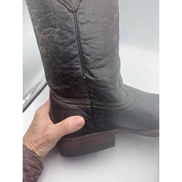 CUADRA‎ Men/Ladies Goat Leather Boots 8 Men 10 LadiesMade In Mexico See Call Out