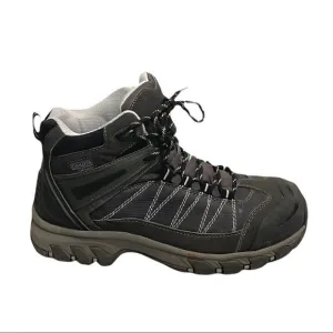 DAKOTA Men’s Steel Toe Lace Up Work Ankle Boots Protective Footwear Gray 8 EE