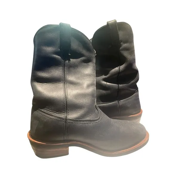 Dan Post Mens Albuqueque Waterproof Work Boots Leather Black - 11.5 EW