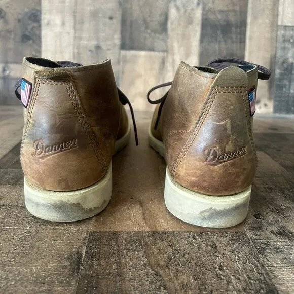 Danner 30600 Pine Grove Roasted Pecan Chukka Ankle Work Boots Mens 12 D