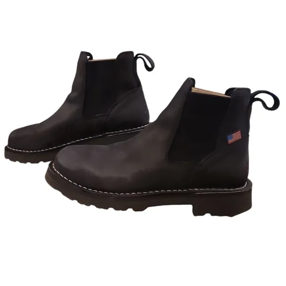 Danner Black Bull Run Chelsea Boots Women's Size 9