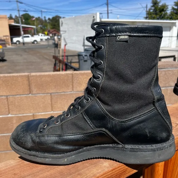 Danner Black Tactical Boots Lace-Up Durable