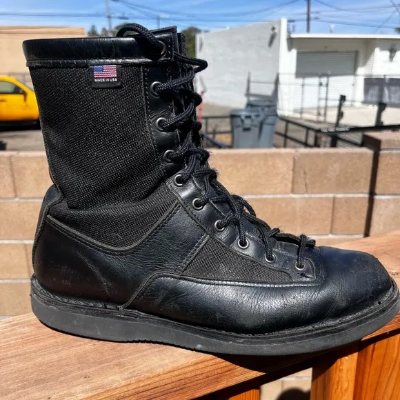 Danner Black Tactical Boots Lace-Up Durable