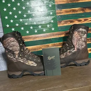 Danner Men's Pronghirn Brown Mossy Oak Camo Rugged Outdoors Boots