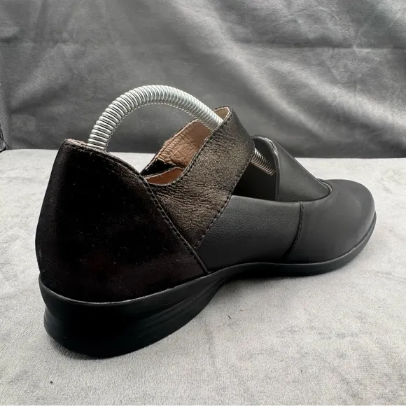 Dansko Audrey Shoes‎ Women’s Sz EU 36 Leather Black Mary Jane Flat