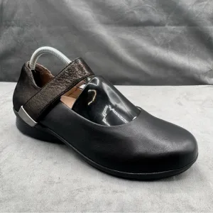 Dansko Audrey Shoes‎ Women’s Sz EU 36 Leather Black Mary Jane Flat