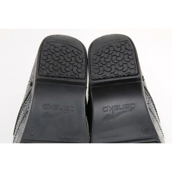 Dansko Geometric Clogs Shoes Slip On Women's Sz 40 Us 9.5-10