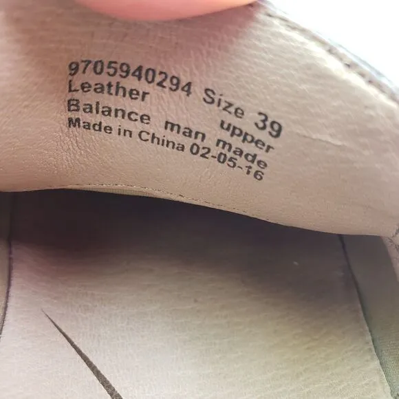 Dansko Jessica Womens Size EU 39 US 8.5-9 Gray Leather Slip On Clog Shoes