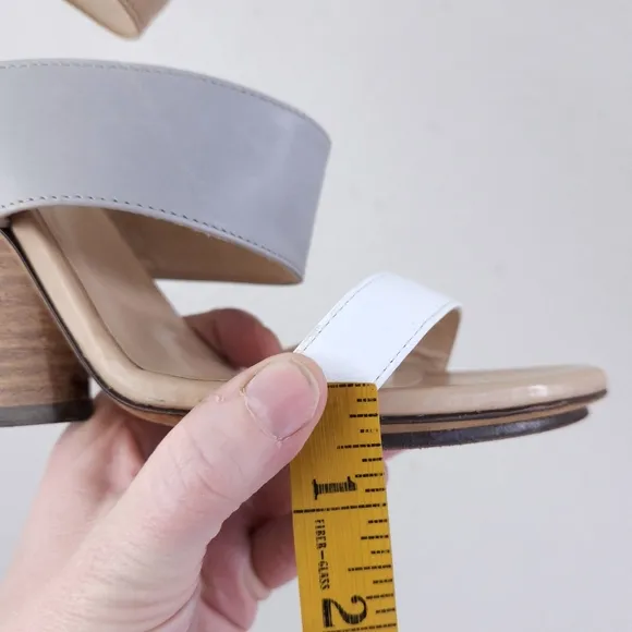 Dee Keller Maria Ankle Strap Stacked Heel Sandals