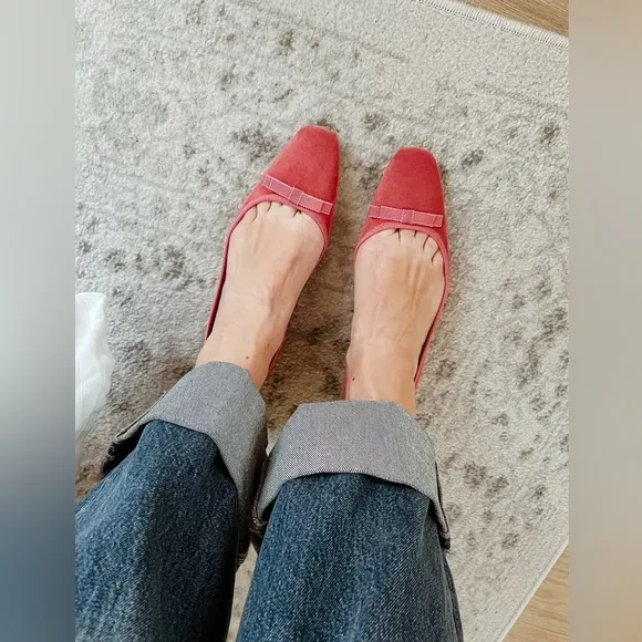 DÔEN Odette Ballet Flat in Dusty Pink Size EU 37 / US 6.5