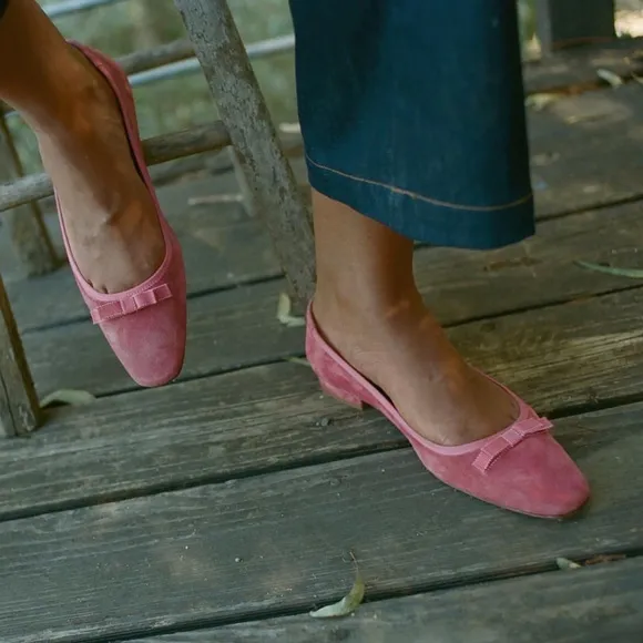 DÔEN Odette Ballet Flat in Dusty Pink Size EU 37 / US 6.5