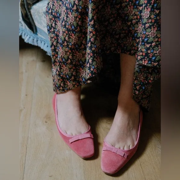 DÔEN Odette Ballet Flat in Dusty Pink Size EU 37 / US 6.5
