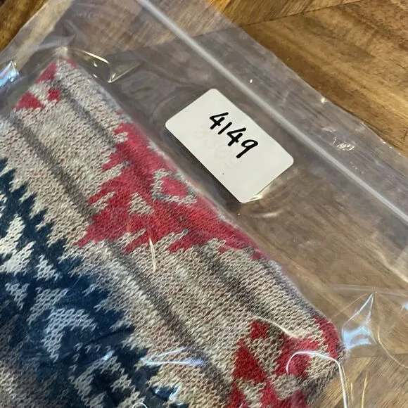 Denim &amp; Supply Ralph Lauren Sweater Aztec Southwest Cotton Pullover XS New
