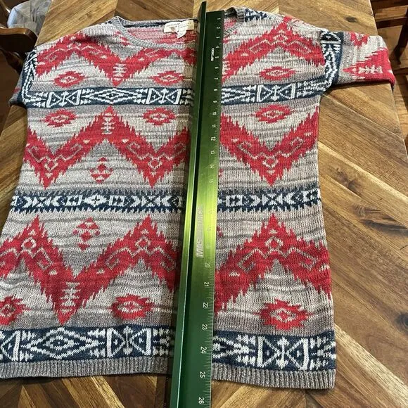 Denim &amp; Supply Ralph Lauren Sweater Aztec Southwest Cotton Pullover XS New