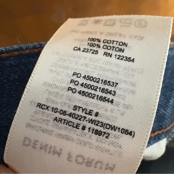 Denim Forum '90s Iggy Lo Rise Baggy Jeans Wide Leg Y2K Rigid Slouchy Skate 27