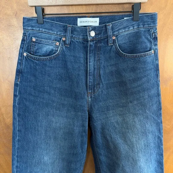 Denim Forum '90s Iggy Lo Rise Baggy Jeans Wide Leg Y2K Rigid Slouchy Skate 27