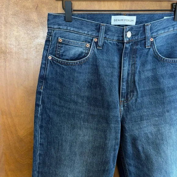 Denim Forum '90s Iggy Lo Rise Baggy Jeans Wide Leg Y2K Rigid Slouchy Skate 27