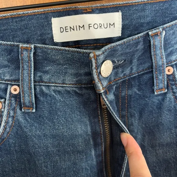 Denim Forum '90s Iggy Lo Rise Baggy Jeans Wide Leg Y2K Rigid Slouchy Skate 27