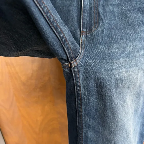 Denim Forum '90s Iggy Lo Rise Baggy Jeans Wide Leg Y2K Rigid Slouchy Skate 27