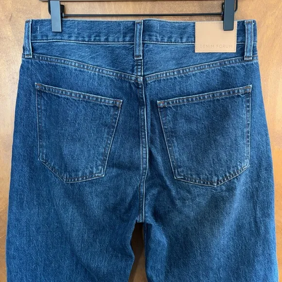 Denim Forum '90s Iggy Lo Rise Baggy Jeans Wide Leg Y2K Rigid Slouchy Skate 27