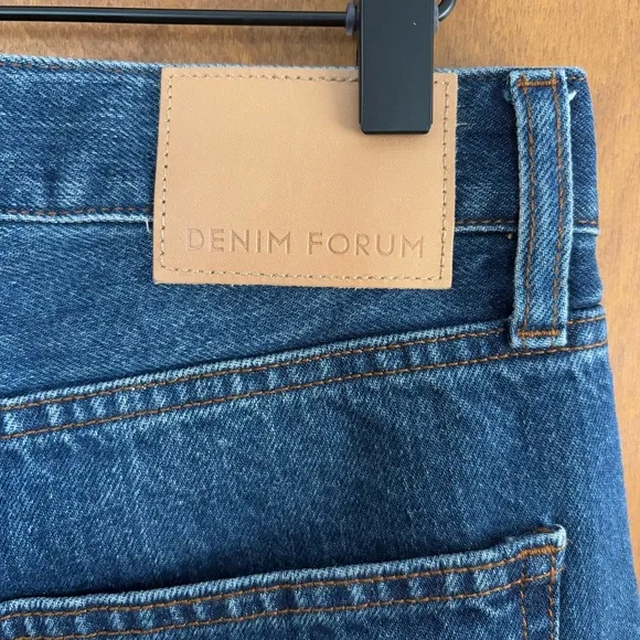 Denim Forum '90s Iggy Lo Rise Baggy Jeans Wide Leg Y2K Rigid Slouchy Skate 27