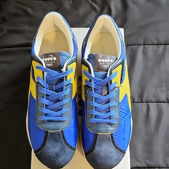 Diadora Heritage Mercury Elite Blue Sneakers