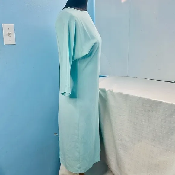 Diane von Furstenberg 2 Maja Two Belted Dress worn by Kate Middleton Seaglass