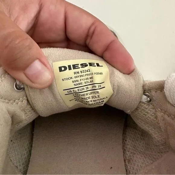 Diesel Shoes Mens Solar Casual Sneakers