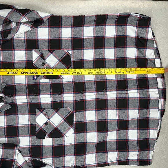 Dixxon/JLHD HD Colab Boat Tail Flannel Men's 4XL