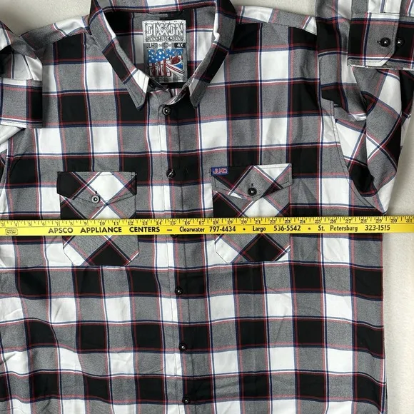 Dixxon/JLHD HD Colab Boat Tail Flannel Men's 4XL