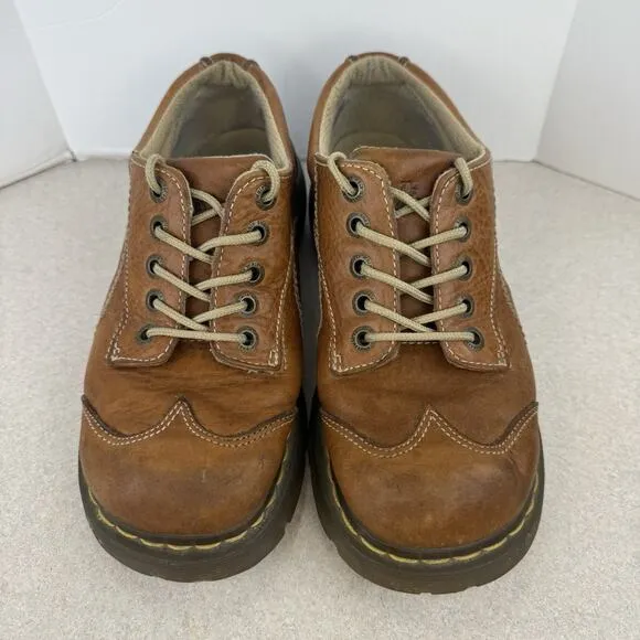 DOC Dr Martens Vintage 90s Y2K Daisy 12280 Women's 9 Leather Oxford Chunky Shoes