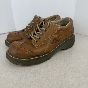 DOC Dr Martens Vintage 90s Y2K Daisy 12280 Women's 9 Leather Oxford Chunky Shoes