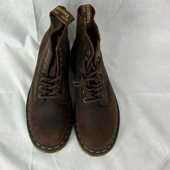 Doc Marten Dr Marten 1460 pascal Brown Suede boots  SZ 9