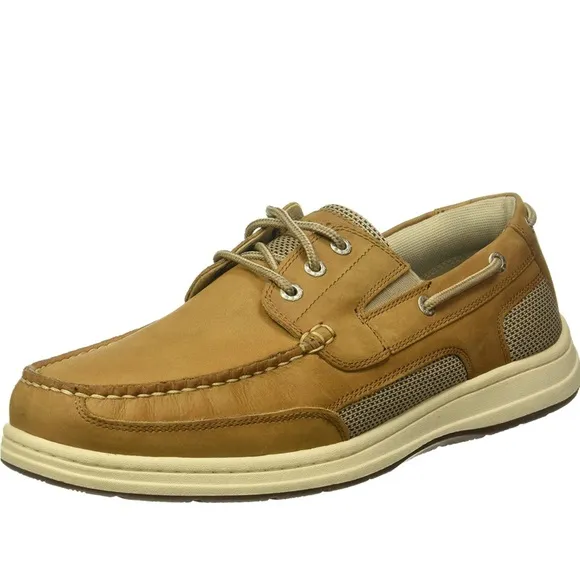 Dockers Beacon Leather Casual Classic Boat Shoe Never Wet