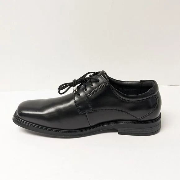 Dockers Irving Slip Resistant Oxford Work Shoes, Black, Men's 10 Wide