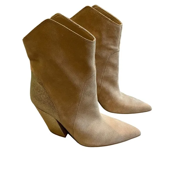 Dolce Vita Nestly Boot In Dune Multi Suede, Sz. 7.5