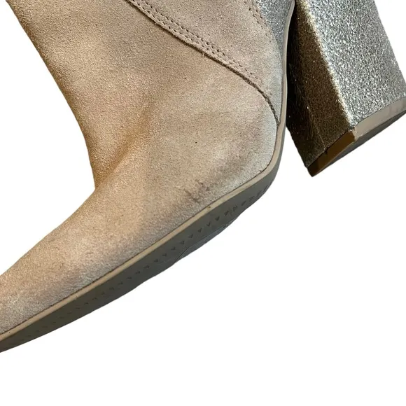 Dolce Vita Nestly Boot In Dune Multi Suede, Sz. 7.5
