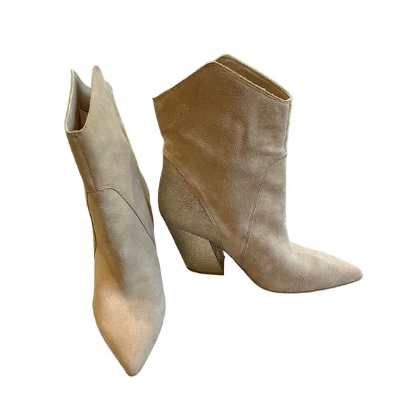Dolce Vita Nestly Boot In Dune Multi Suede, Sz. 7.5