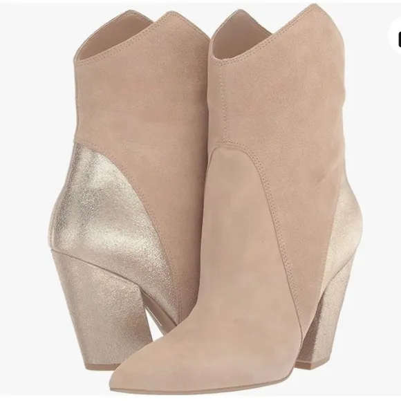 Dolce Vita Nestly Boot In Dune Multi Suede, Sz. 7.5