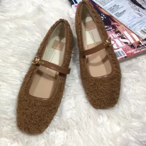 Dolce VitaBALLETRODNI PLUSH BALLET Flat Shoes