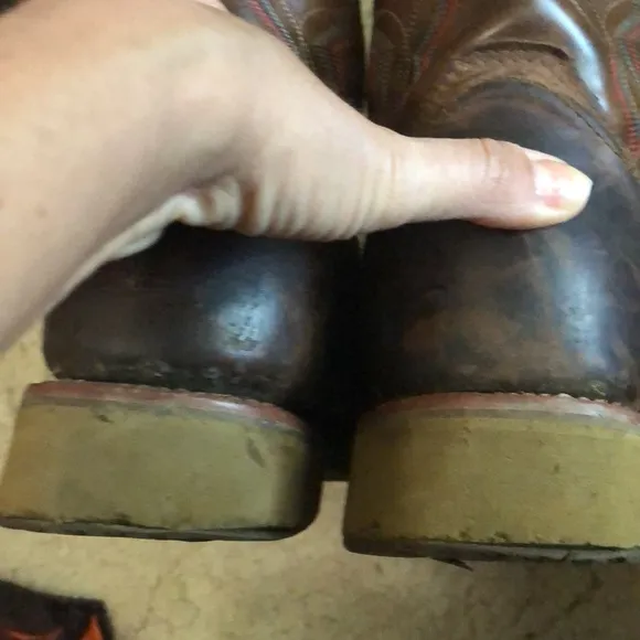 Double-H Boots Antonio Earthquake Rust Mens Size 12 Brown Leather EH Work