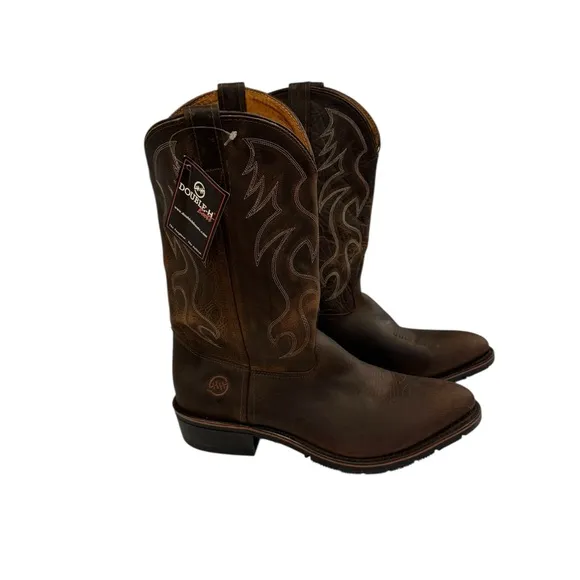 Double-H Boots Mens AG7 Work Western SIZE 12 D NWT