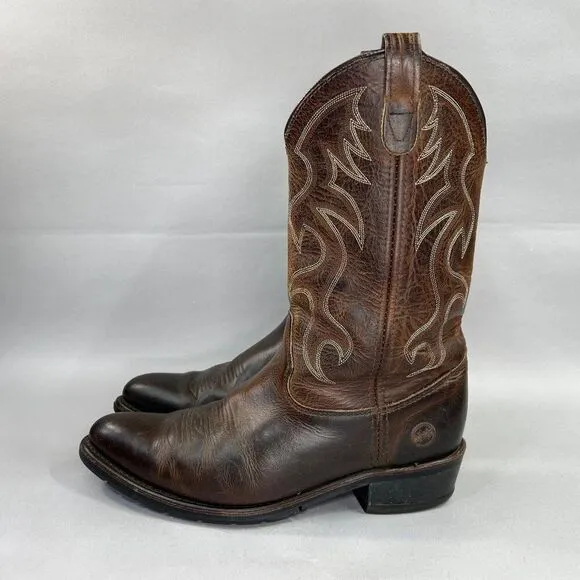 Double H Men's Size 11 12&quot; Western Cowboy Work Boot