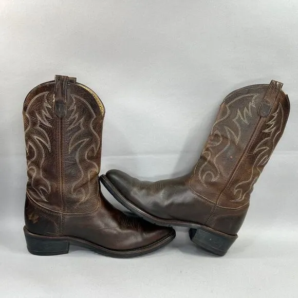 Double H Men's Size 11 12&quot; Western Cowboy Work Boot
