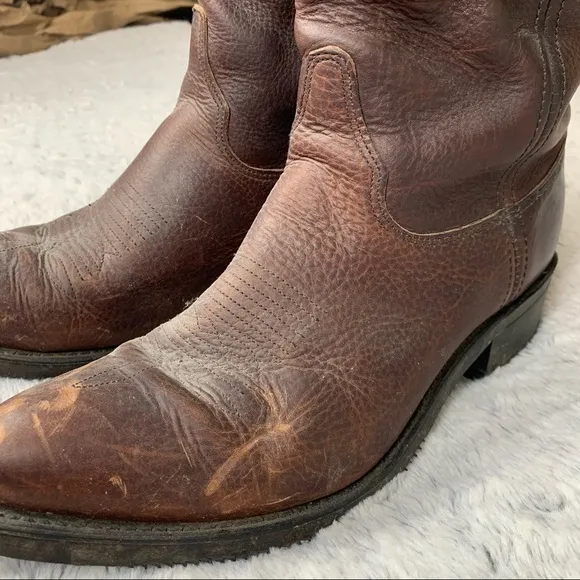 Double-H Men’s Western Work Boot Brown 3203 - 9 D
