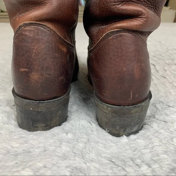 Double-H Men’s Western Work Boot Brown 3203 - 9 D
