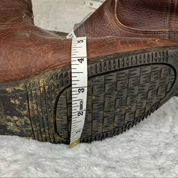 Double-H Men’s Western Work Boot Brown 3203 - 9 D