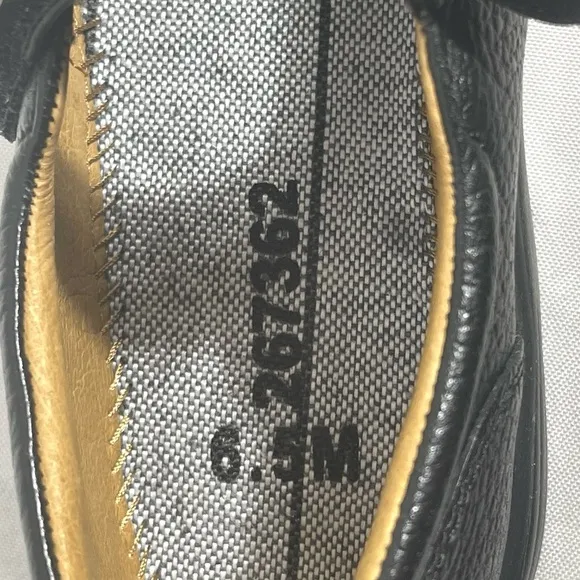 Dr. Comfort Merry Jane Women’s Size 6.5 M Black Pebbled Leather Brand New