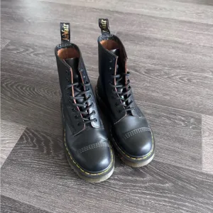Dr. Marten 1460 Bex Made in England Toe Cap Lace Up Boots